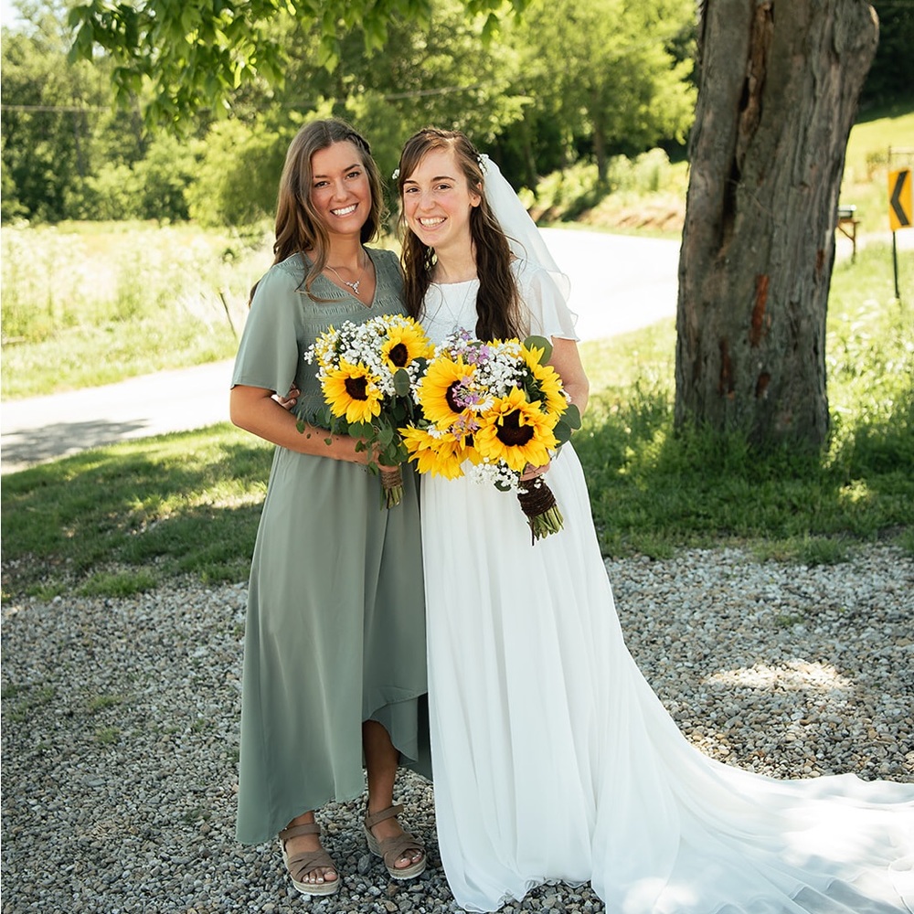 Olive Green Zattcas Long Maxi Dress